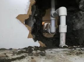 南区厨房下水管道漏水检测